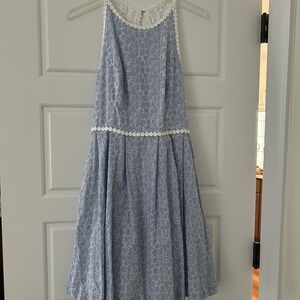 Lilly Pulitzer blue eyelet dress